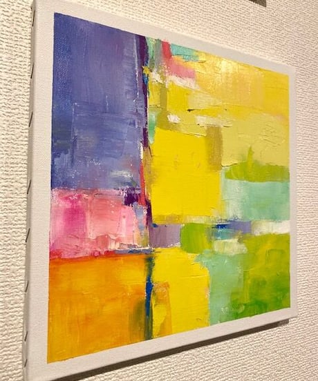 色遊び油絵　５