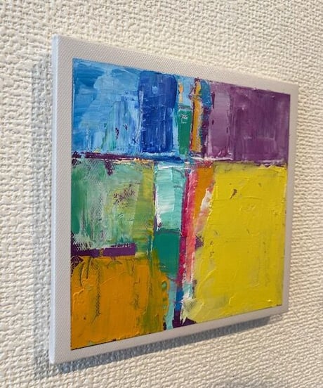 色遊び油絵　10