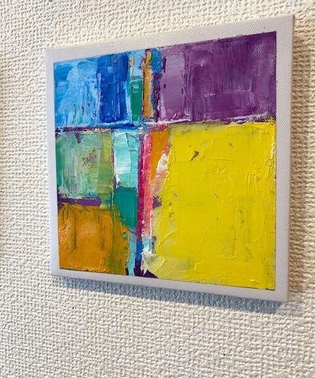 色遊び油絵　10