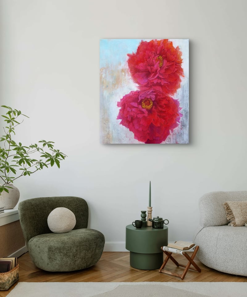 日本画「賀詞」F10 源由紀子 | nuancebeans