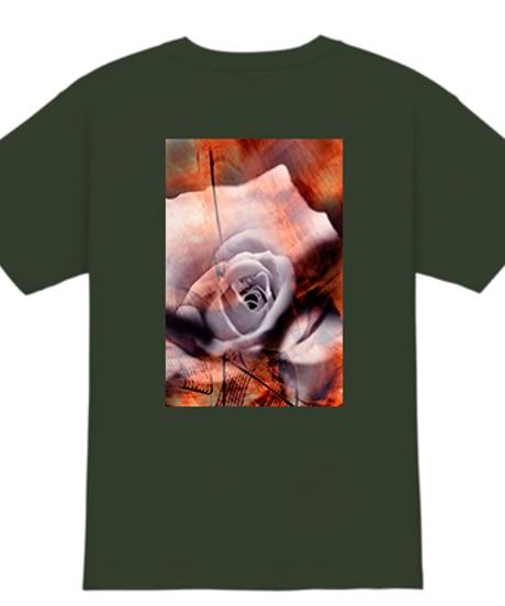 写真家・武内俊明　花のフォトグラフィックTシャツ４　ハイクオリティ