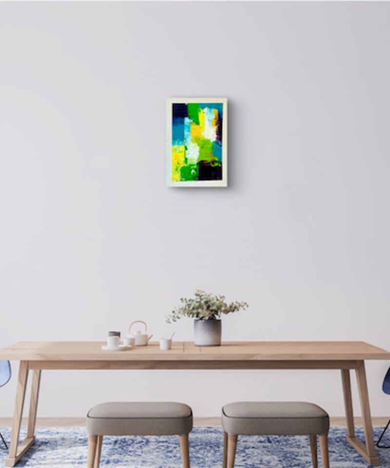 抽象 油絵 F0 | nuancebeans