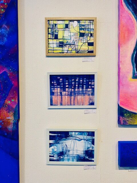 アクリル抽象画 この道具で香りの道をつくるんだ | nuancebeans