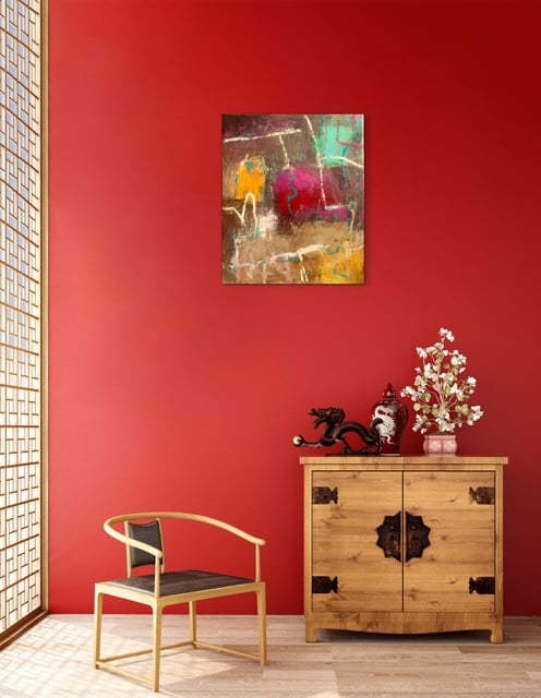 絵画「花」F8号　額なし 絵画「花」F8号 額なし 絵画「花」F8号 額なし 絵画「花」F8号 額なし