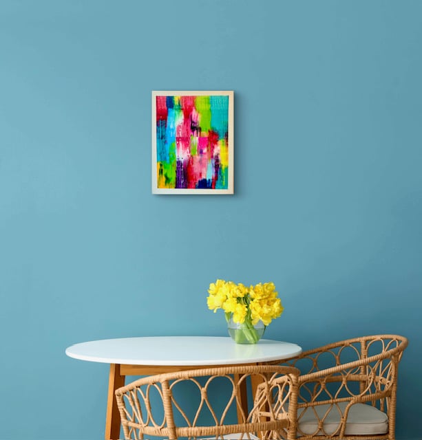 油絵ーf3 抽象 油絵 F3 | nuancebeans