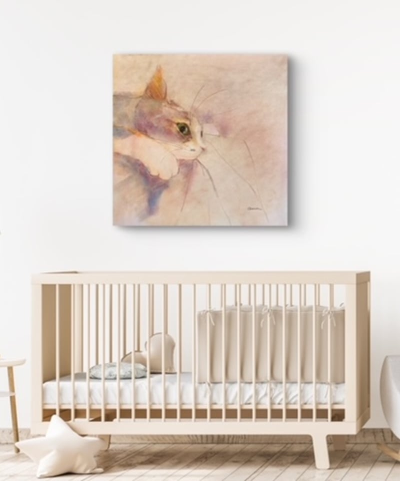 加藤あみな 色鉛筆画 猫 S4 | nuancebeans