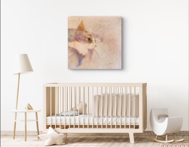 色鉛筆画A4 猫クリスマス10 色鉛筆画A4 猫クリスマス10 色鉛筆画A4 猫クリスマス10 - 絵画