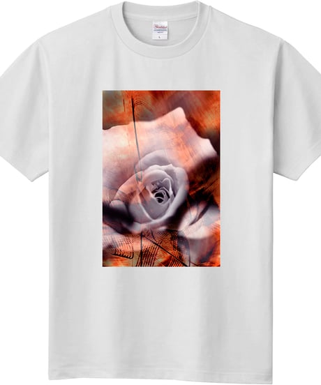写真家・武内俊明　花のフォトグラフィックTシャツ４　ハイクオリティ