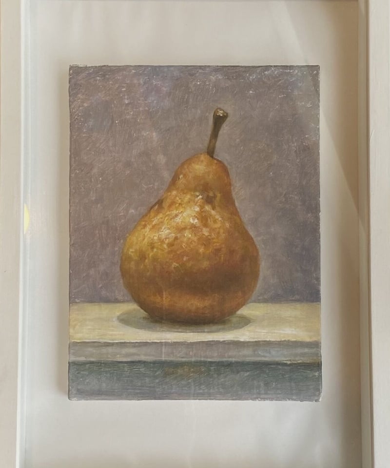 洋ナシ』 静物油絵 森田和昌 | nuancebeans