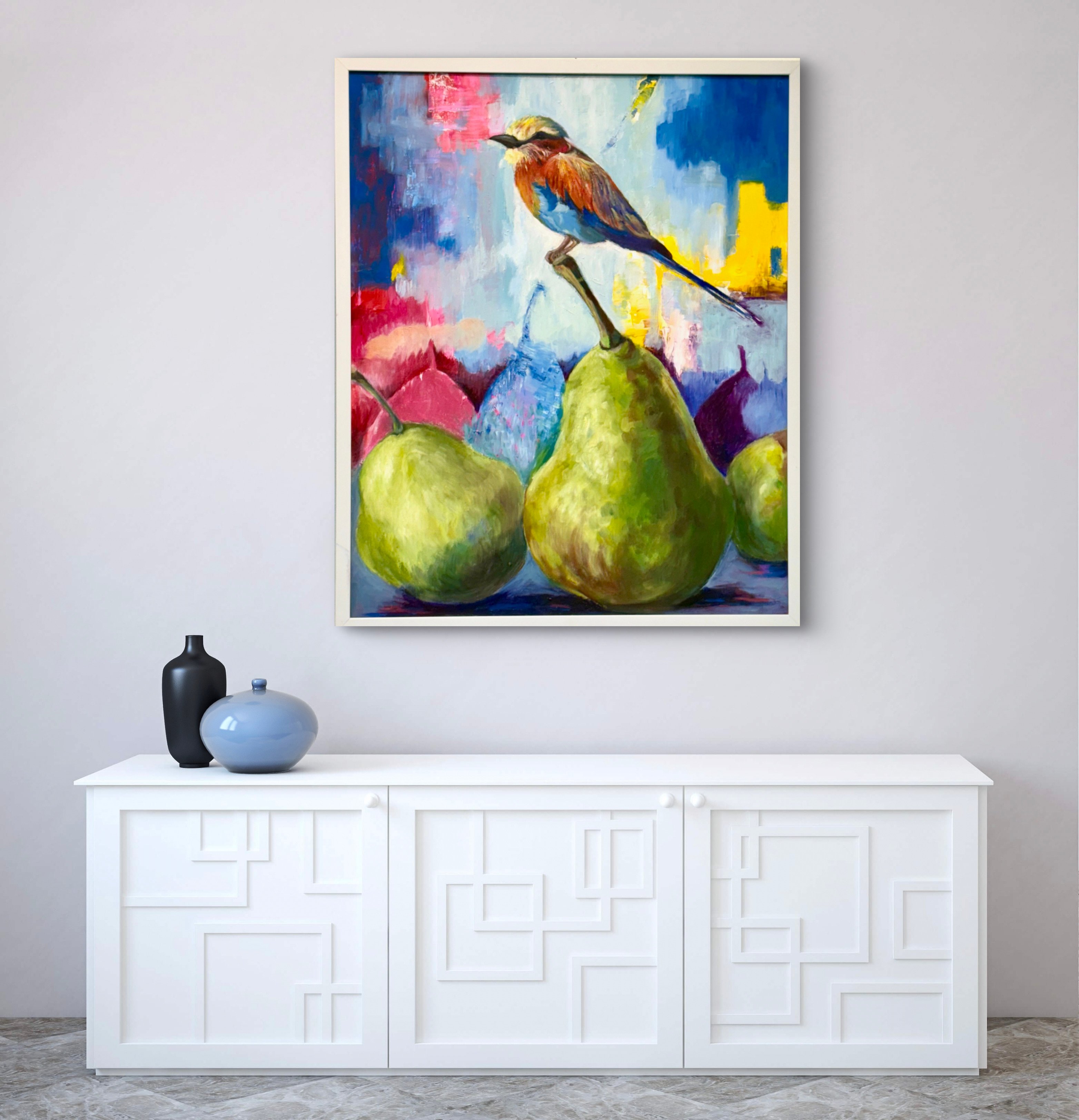愛の部屋 F15 油彩画 人物画 oil painting art 油絵 place F15 | nuancebeans
