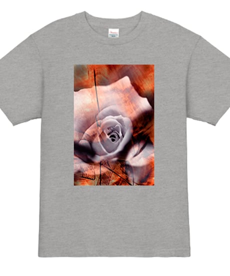 写真家・武内俊明　花のフォトグラフィックTシャツ４　定番