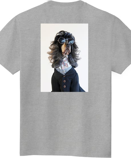 写真家・武内俊明　犬のプリントTシャツ　２　定番Tシャツ