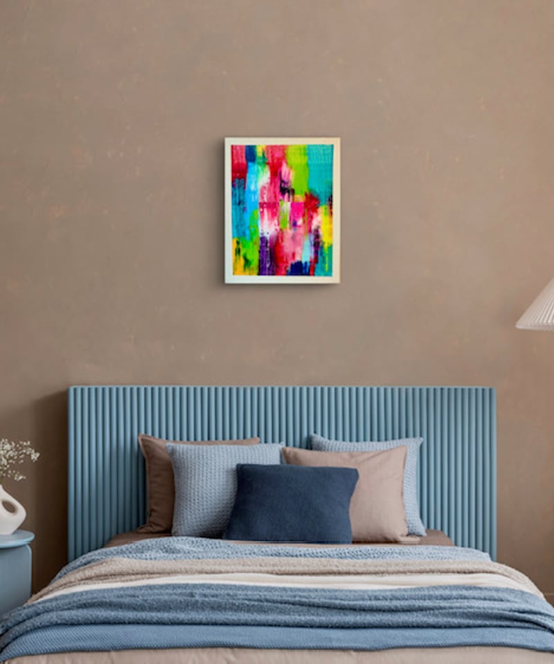 油絵（抽象画）Ｆ3 抽象 油絵 F3 | nuancebeans