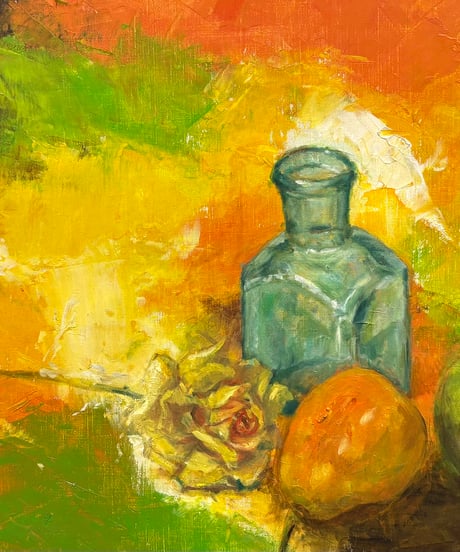 西村沙世子　油絵　静物画2　F6