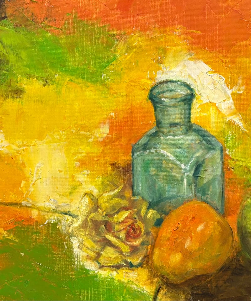 #絵画 #油絵 #静物画 西村沙世子 油絵 静物画2 F6 | nuancebeans