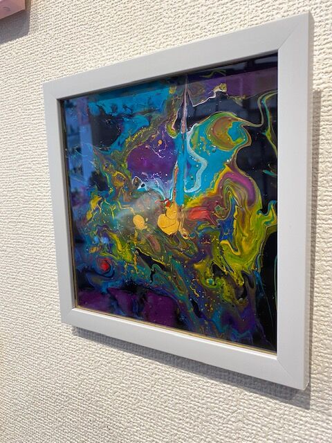 流し込み抽象アート 2 森田和昌 | nuancebeans