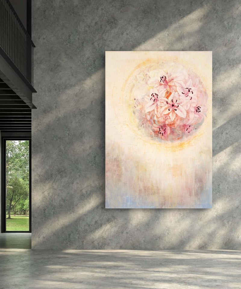 日本画 「白昼」 100号サイズ 源由紀子 | nuancebeans