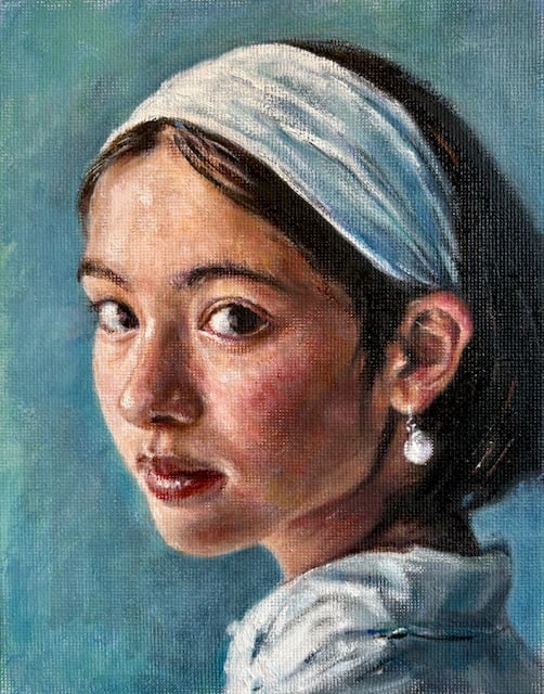 人物画 森田和昌 油彩 | nuancebeans