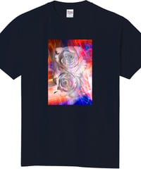 写真家・武内俊明・花のフォトグラフィックTシャツ　３ハイクオリティ