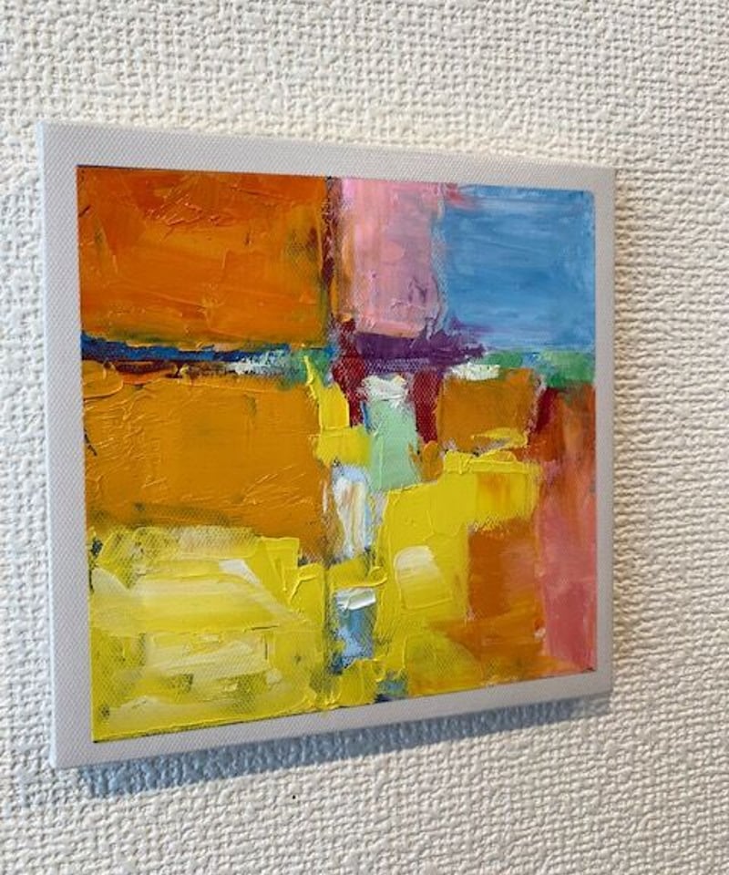 絵画作品 原画 油彩画 【愛別離苦】 色遊び油絵 9 | nuancebeans