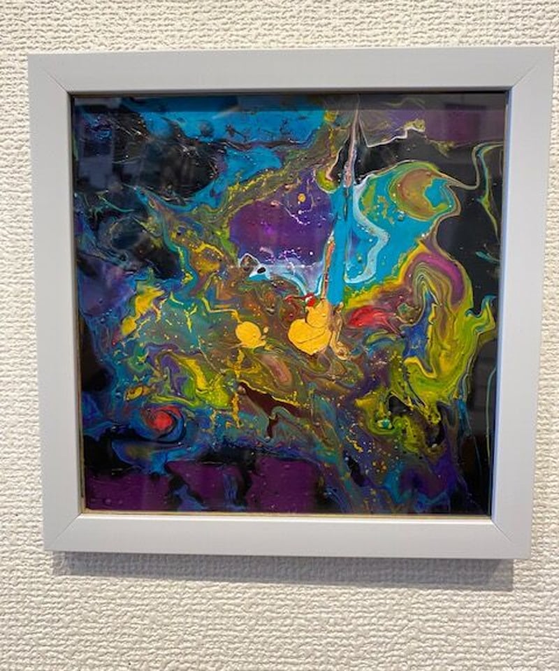 流し込み抽象アート 2 森田和昌 | nuancebeans