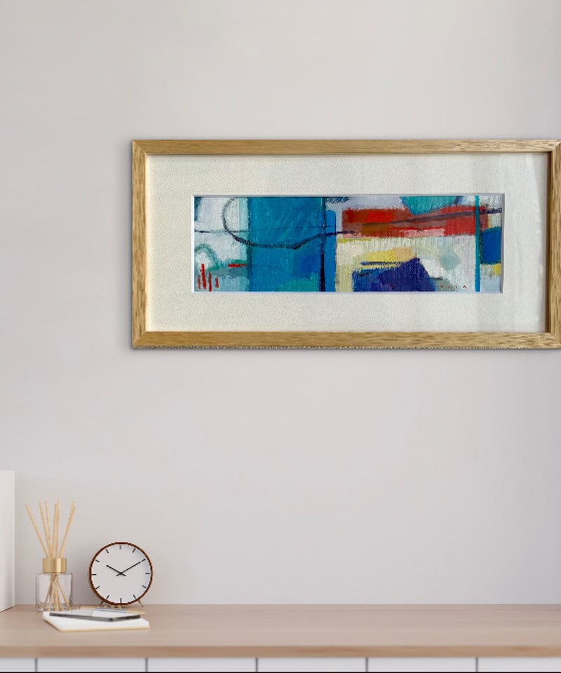 入江英三 油彩抽象画 2 | nuancebeans