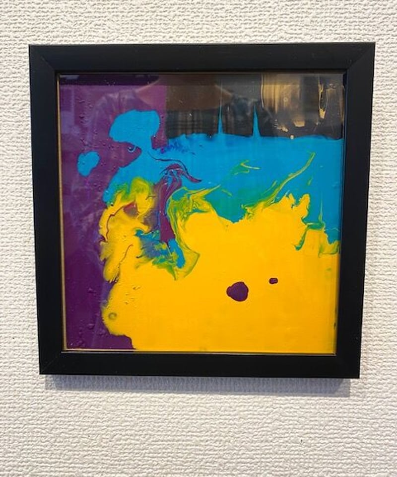 流し込み抽象アート4 森田和昌 | nuancebeans