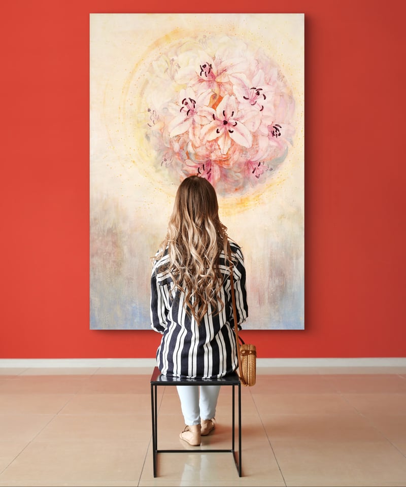 日本画 「白昼」 100号サイズ 源由紀子 | nuancebeans