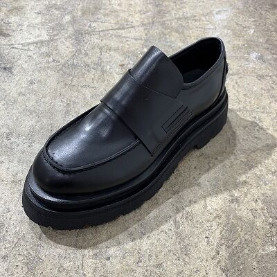 最終値下げ‼️【ph7+】P2F0266 BK 39 ph7+(ピアッカセッテ)｜厚底ローファー/ブラック の通販