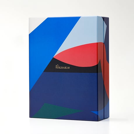 后18 Blue Art Series – KOTARO MACHIYAMA 純米大吟醸 720ml 友禅風呂敷(染色家・石井佑宇馬氏)セット