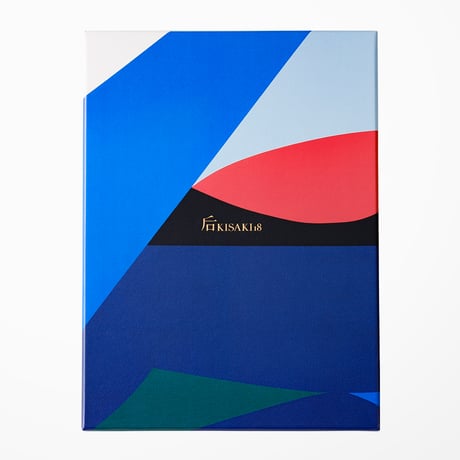 后18 Blue Art Series – KOTARO MACHIYAMA 純米大吟醸 720ml 友禅風呂敷(染色家・石井佑宇馬氏)セット