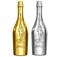 限定5点※先着順【2本セット・空山氏サイン入り箱】空山基コラボ日本酒 スパーリング純米大吟醸 金（Gold）＆銀（Silver）※販売期間（2026年3月14日～5月31日）