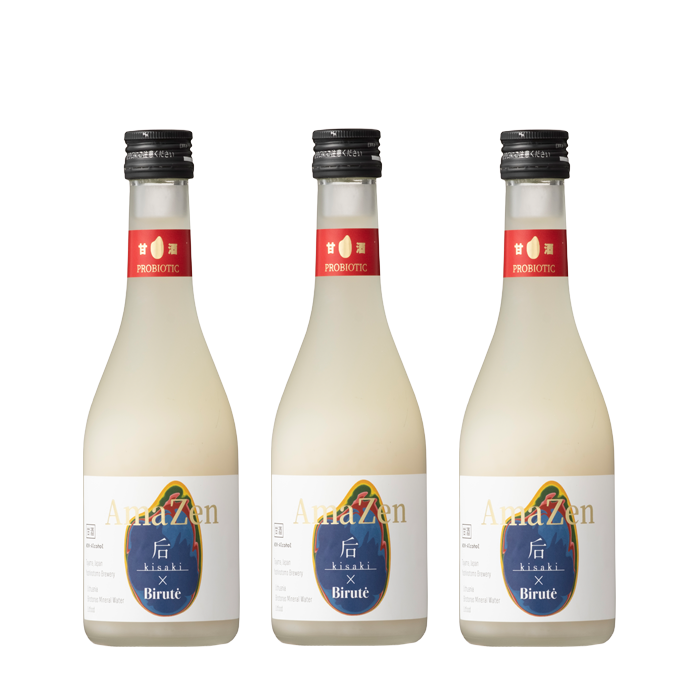 ノンアル】AmaZen（あまぜん）【甘酒】 3本セット 300ml | 吉乃友酒造