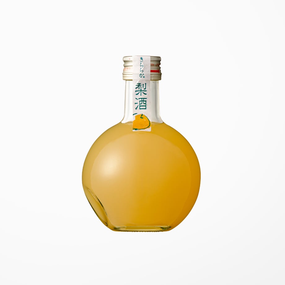 きららか梨酒 300ml 丸瓶 | 吉乃友酒造オンラインストア