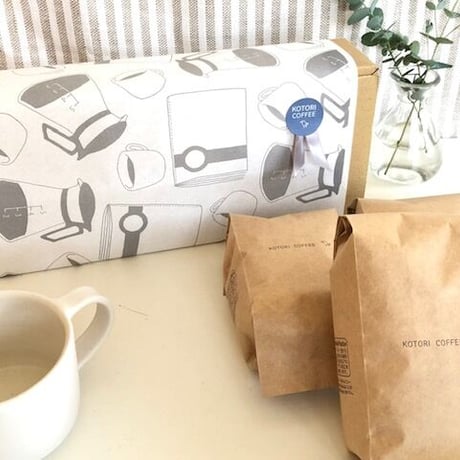 コーヒー豆200g×3袋ギフトセット(ギフトラッピング・送料込)