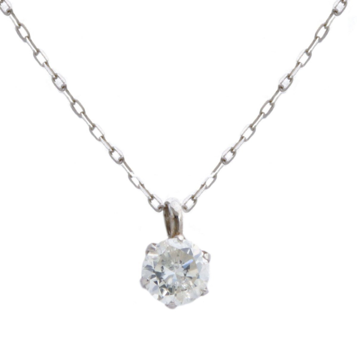 Pt ダイヤモンド ネックレス 一粒 / 0.30ct | ジュエリーマキ Pt ダイヤモンド ネックレス 一粒 / 0.30ct | ジュエリーマキ