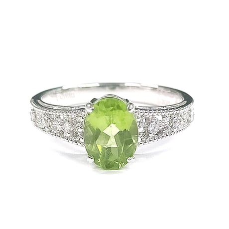 ジュエリーマキ】PWG9 パラホワイト ダイヤモンド 歯がゆい 0.16ct  