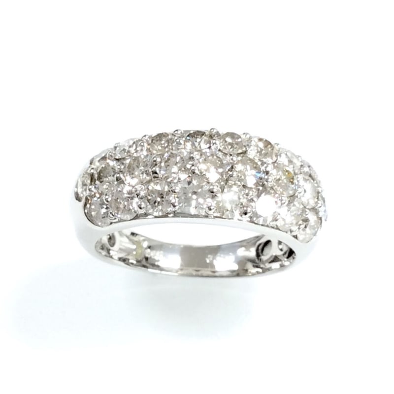 Pt パヴェ ダイヤモンド リング(2.00ct) (H&C) | 【公式 Pt パヴェ ダイヤモンド リング(2.00ct) (H&C) | 【公式