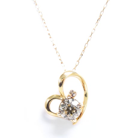 美品 ダイヤ 0.26ct k18 ジュエリーマキ刻印 ネックレス 40cm　箱