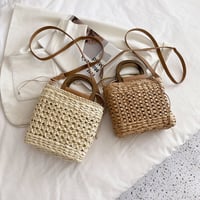 夏 麻 かごバッグ ショルダーバッグ  大人可愛い シンプル デート オフィスカジュアル 通勤