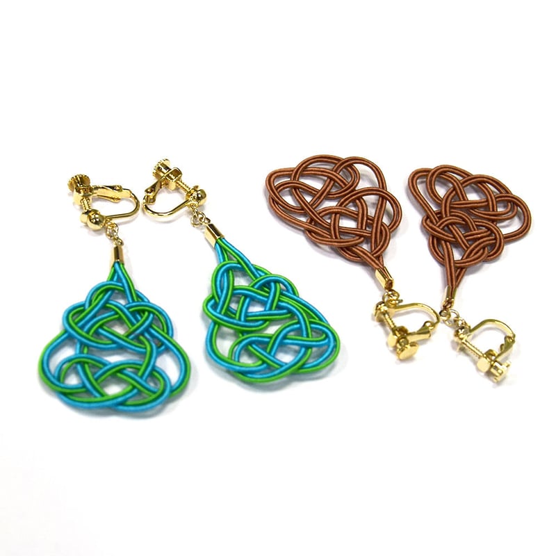 数量限定]ヒグチ手作り／水引イヤリング | HIGUCHIAI SHOP
