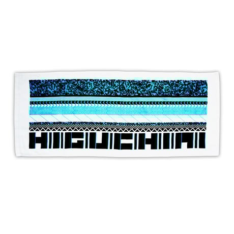 HIGUCHIAIフェイスタオル／ブルー