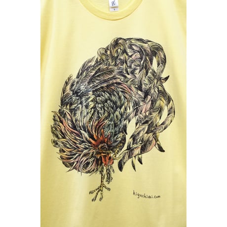 にわとりTシャツ／Yellow