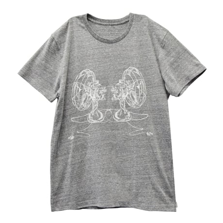 扇風機Tシャツ／Gray