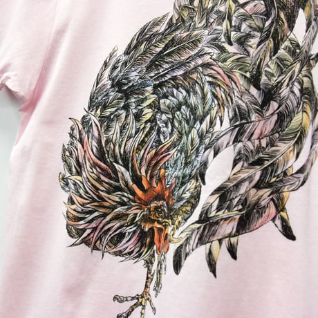 にわとりTシャツ／Pink