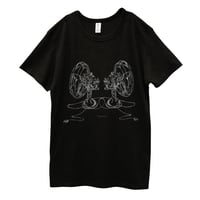 扇風機Tシャツ／Black
