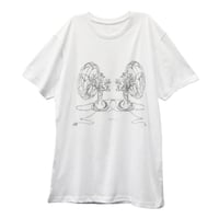 扇風機Tシャツ／White