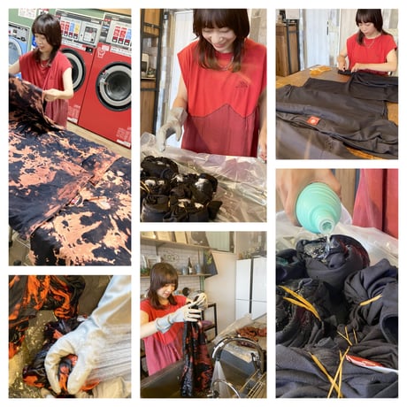[made in higuchi] 恋の色 タイダイTシャツ