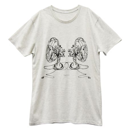 扇風機Tシャツ／Oatmeal