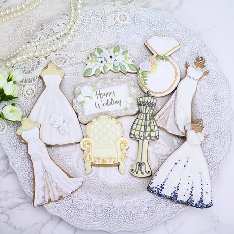 【クッキーカッター】ドレス(マーメイド)